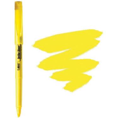 Imagem de Caneta Marca Texto Brite Liner Amarela - Planeta Criança