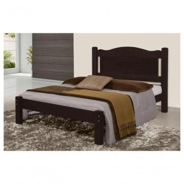 Imagem de Cama Queen Size Paris de Madeira Maciça Tauari - GSRM