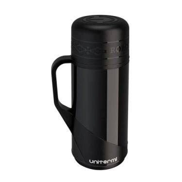 Imagem de Garrafa Térmica De Mesa Roma Tradição Preta 1L Chá Chimarrão - OUTRAS 