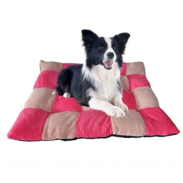 Imagem de Almofada Pet Colchonete Para Cachorro E Gato Grande 50x60 Linha Premium Confort(PINK COM ROSA)