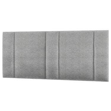 Imagem de Cabeceira Modulada Casal Queen 160 Cm Com Led Linho Cinza Vconcept