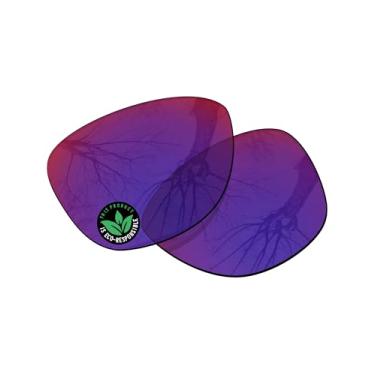 Imagem de Raydi Lentes de reposição de policarbonato para óculos de sol RayBan Meta Skyler RW4010 52 mm - Indigo Road - Não polarizado