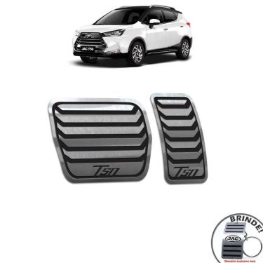 Imagem de Pedaleira Automático Em Aço Inox Jac T50 Preto