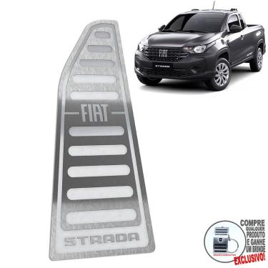 Imagem de Descanso De Pé Em Aço Inox Fiat Strada Endurance