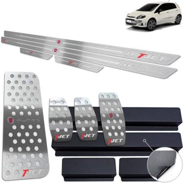 Imagem de Soleira Pedaleira Manual Descanso Prata Punto T-Jet 2013 17