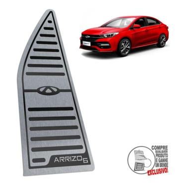 Imagem de Descanso De Pé Aço Inox Chery Arrizo 6 Preto