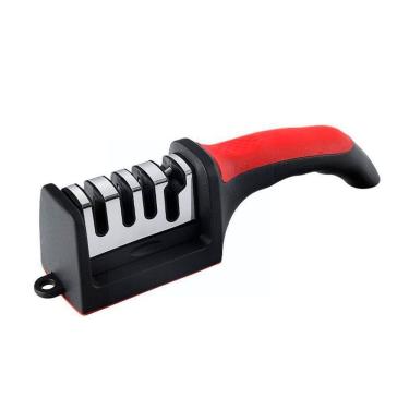 Imagem de Afiador amolador facas tesouras profissional pedra chaira