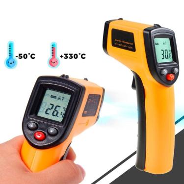 Imagem de Termômetro Infravermelho Digital Temperatura Corporal E