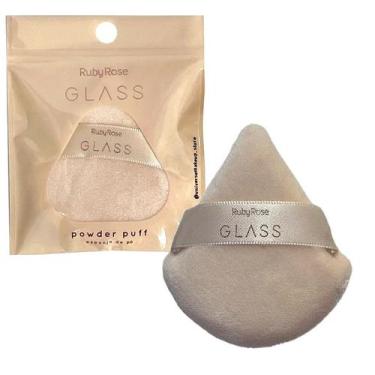 Imagem de Esponja De Pó Powder Puff Glass HBS04 - Ruby Rose