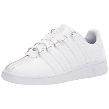 Imagem de K-Swiss Tênis masculino Classic Vn Premium, Branco/Branco, 15