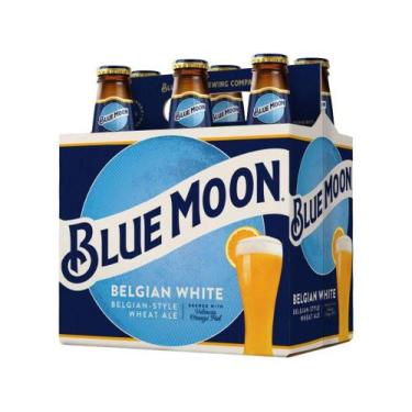 Imagem de Cerveja Blue Moon Belgian White Puro Malte - Witbier 6 Unidades Long N