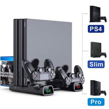 Imagem de PS4 PS4 Slim PS4 Pro Game Controller Charging Dock - Lightbek Official