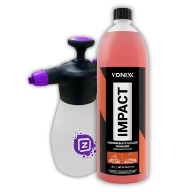 Imagem de Kit Impact 1,5l Pulverizador 2 Em 1 Limpeza Extrema Vonixx - Solupe Pa