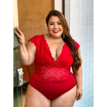 Imagem de Body renda com alfinete - Lili corte , Preto