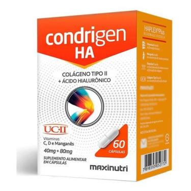 Imagem de Condrigen Ha Colágeno Tipo 2 Uc-Ll + Ácido Hialurônico 60Cps - Maxinut