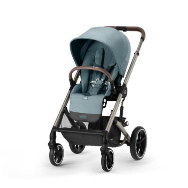 Imagem de Carrinho de Bebê com Assento Reversível, Inclinação Múltipla, Cybex Balios S Lux, Azul