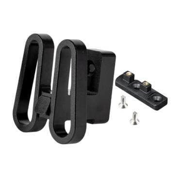 Imagem de Generic Adaptador de de Bagageiro Frontal, Suporte para Cesto de Bicicleta, Suporte para Bagageiro Frontal, Peça de Ciclismo, Preto
