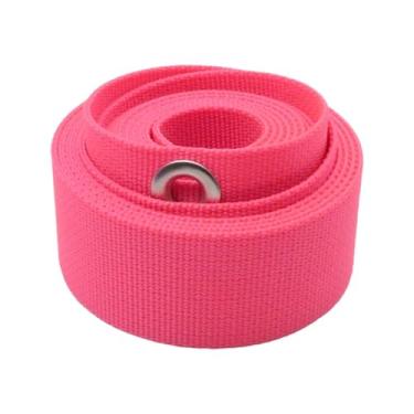 Imagem de Fenteer Cinto de peso para mergulho com 137,80 pol. e 4,9 cm de largura, cinto para equipamento de mergulho com snorkel, Rosa