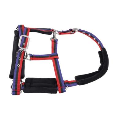 Imagem de aqxreight Cabresto de Cavalo Confortável e de Nylon Com Encaixe de Queixo e Garganta para Treinamento e Atividades Equestres (#1)