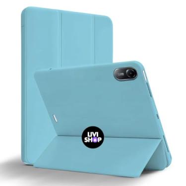 Imagem de Capa Anti Impacto PREMIUM para iPad 10 10.9 10ª Geração e iPad 11ª Geração Chip A16 – Função Sleep Compartimento para Apple Pencil – Tampa Magnética, Proteção Total (AZUL BEBE)