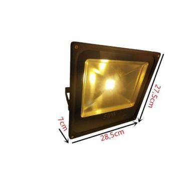 Imagem de Refletor de led 50w branca quente bivolt prova da chuva - tltled