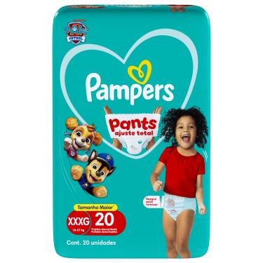 Imagem de Fralda Descartável Pampers Pants Mega XXXG 20 Unidades