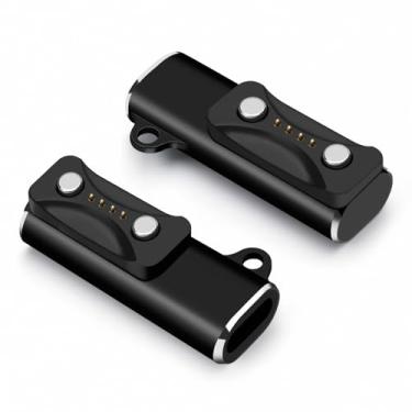 Imagem de BORLTER CLAMP Adaptador de carregamento para relógio Polar, adaptador de carregador USB C Watch com cordão, compatível com Polar Vantage V3, Polar Pacer/Pro, Polar Vantage M3, Polar Ignite 3, Polar