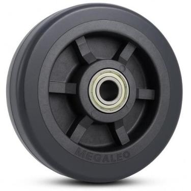 Imagem de Roda 6x2 Termoplásticas Pvc Prancha Rodízios Andaime 280 Kg - MegaLeo