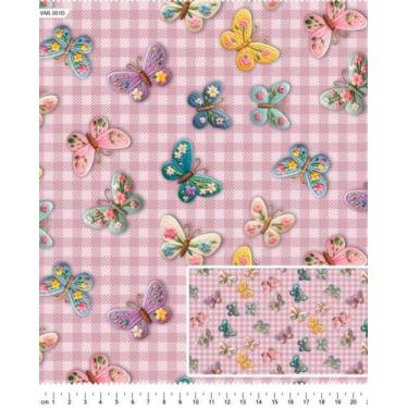 Imagem de Tecido Tricoline Digital Bordado - Coleção Lúdica - Tecidos Caldeira -