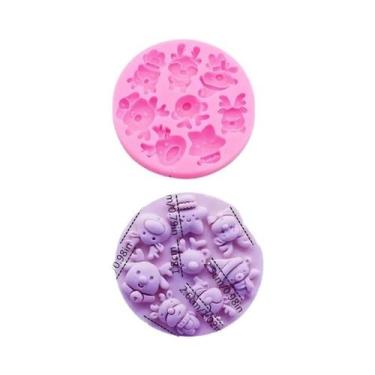 Imagem de Molde De Silicone De Natal Para Fondant, Açúcar, Cupcake, Artesanato D