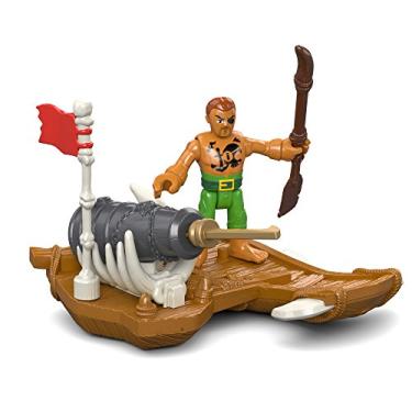 Imagem de Fisher-Price Imaginext Captain Kid & Surfboard