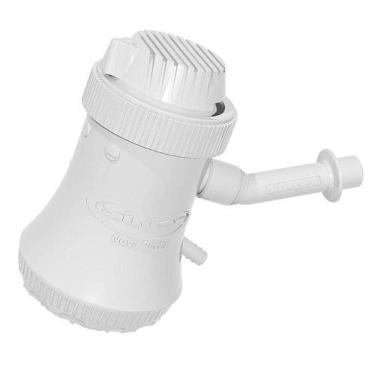 Imagem de Chuveiro Ducha Elétrica 5500 Watts Sintex - Cano Curto Inclinado - Resistência De Troca Fácil 110V