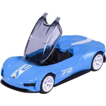 Imagem de Miniatura - 1:64 - Porsche Vison Car Gran Turismo Azul - Porsche Deluxe - Majorette 8502101001