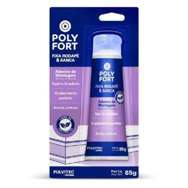 Imagem de Cola Fixa Roda Pé E Sanca Polyfort 85G (Za032) - Pulvitec