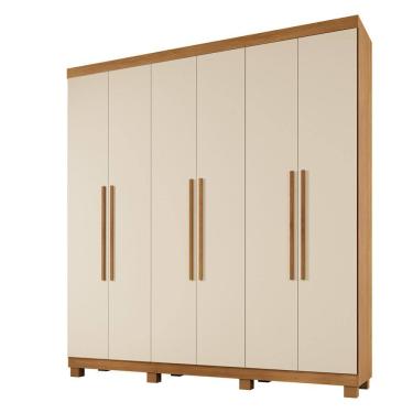 Imagem de Guarda Roupa Itália 6 Portas  3 Gavetas 7 Prateleiras - Benetil