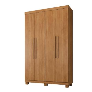 Imagem de Guarda Roupa Itália 4 Portas 3 Gavetas 5 Prateleiras - Benetil