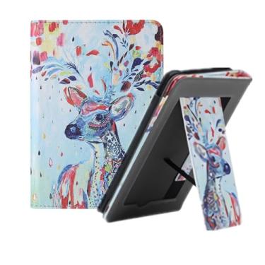 Imagem de Yzlvigrous Capa de 6.8 Polegadas para O Kindle Paperwhite 11th Gen 2021 e Signature Edition, Cobertura de Descanso de Mão em Pé com Sono/despertar Automático, Modelo: M2L3EK/M2L4EK