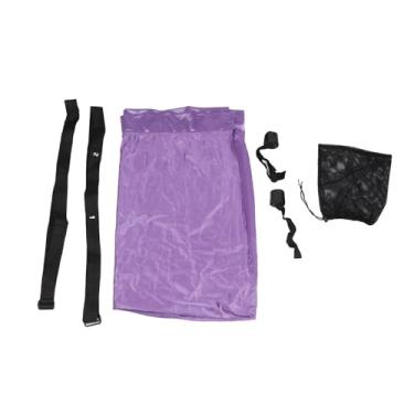 Imagem de ZJchao Alça de Alongamento, Elástica Forte Capacidade de Rolamento, Tiras Dobráveis ​​de Ioga, Alça Elástica Com Maca Dobrável para Pernas para Treinador de Flexibilidade (#4)