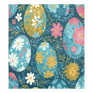 Imagem de Blueangle Capa magnética de ovos de páscoa para lava-louças, decoração da capa frontal da máquina de lavar louça, adesivos de eletrodomésticos, adesivos de eletrodomésticos, 58 cm C x 66 cm adesivo