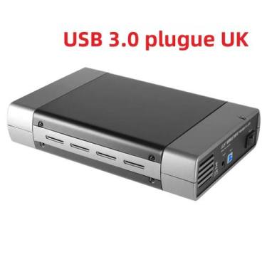 Imagem de Caixa Adaptadora Externa Para Unidade Óptica USB 2.0 3.0 SATA De 5.25 