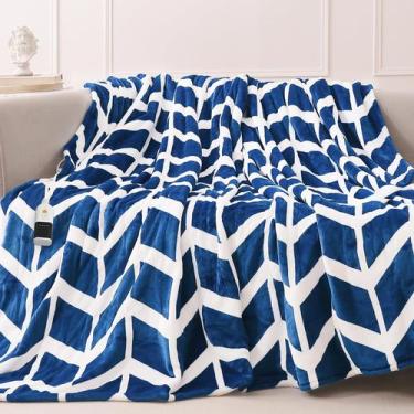 Imagem de Manta elétrica aquecida VENTIMI 180x210cm Navy