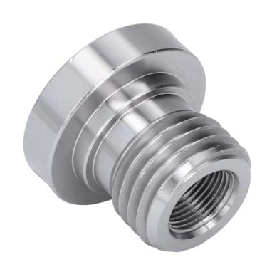 Imagem de AUNMAS Adaptador de Eixo de Torno para Carpintaria, Cabeçote Resistente de Aço Inoxidável 33mm X 8TPI para Todos Os Projetos de Torneamento de Madeira