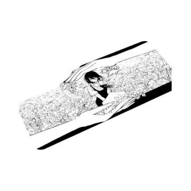 Imagem de Grande Mouse Pad De Silicone Antiderrapante Com Tema De Anime Japonês 