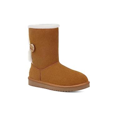Imagem de Koolaburra by UGG Bota feminina curta de cano médio Nalie, Castanho, 7