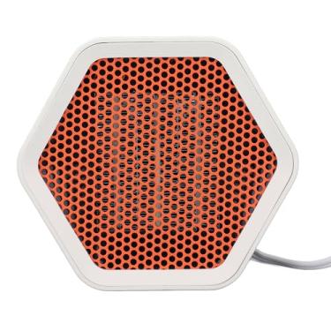 Imagem de Diydeg Aquecedor de Espaço de Cerâmica, Aquecedor de Espaço Portátil de Desktop de Alta Eficiência Com Guarda de Inclinação para o Quarto