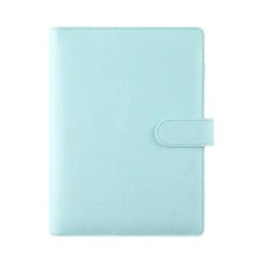 Imagem de Capa De Caderno DIY Em Couro PU Cor Macaron A6 A5 Diário Planejador Ma