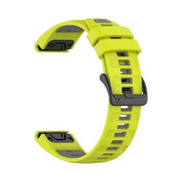 Imagem de Pulseira De Silicone Garmin Quick Fit 20/22/26mm Para 970 965 Tactix8 
