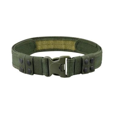 Imagem de Cinto Tático Masculino De Nylon Multifuncional Em Poliéster Trançado P