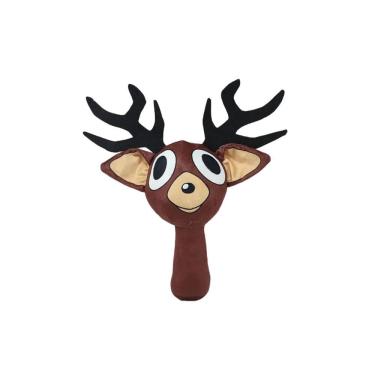 Imagem de Brinquedo de boneca de pelúcia 99Nights Reindeer Soft Brown 34x30cm para crianças