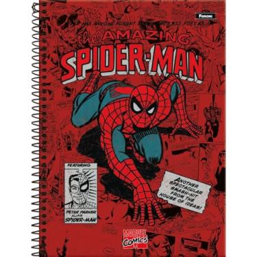 Imagem de Caderno 01X1 Capa Dura Marvel Comics 80Fls. Pacote Com 04-87128
